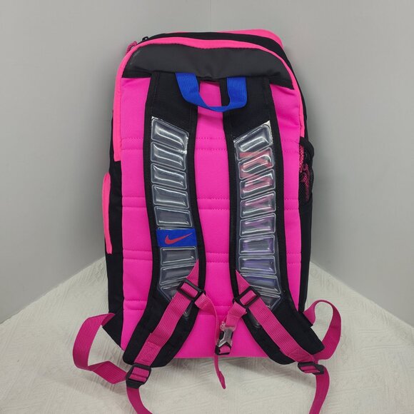 Nike Black Backpack with Pink and Purple Accents - Picture 2 of 4